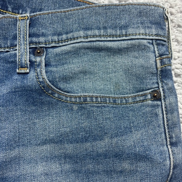 Hollister Shorts Mens 33 Cut Offs Frayed Raw Hem Grunge Denim Streetwear Work - Picture 5 of 6